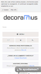 Mobile Screenshot of decoramus.com
